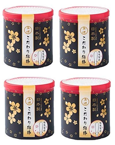 山洋 こだわり綿棒 日本製 180本入×4個