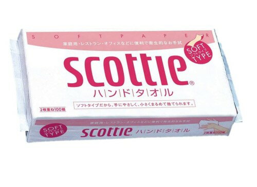 スコッティ ハンドタオル100