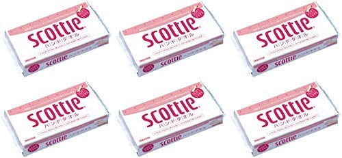 まとめ買いスコッティ ハンドタオル100×6個
