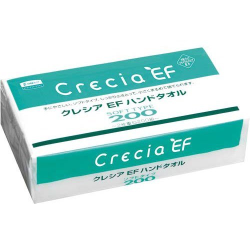 日本製紙クレシア クレシアEFハンドタオルソフト 200W×5個