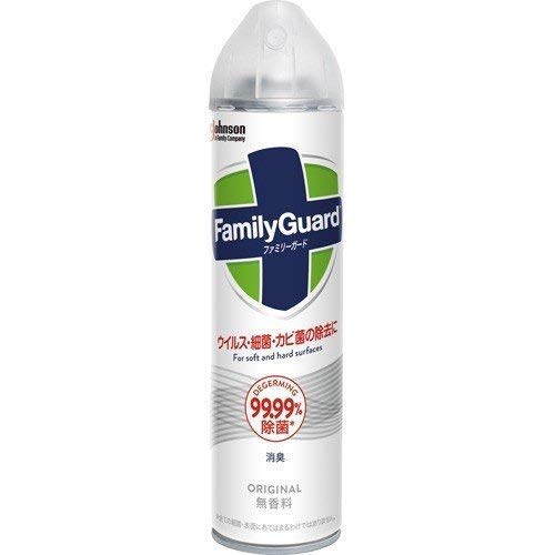 ジョンソン ファミリーガード 除菌スプレー 無香料 (300mL) 住居用除菌剤×6個