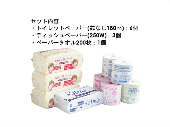 防災グッズ 災害グッズ 備蓄品 備えて安心 災害時に役立つペーパー詰め合わせセット