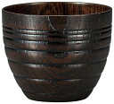 【本日ポイント3倍+まとめ割クーポン最大15%】山中漆器 MORI ぐい呑み (黒スリ)(お中元2 漆 漆器 木製 日本製 ギフト 海外発送可 カップ 引き出物...