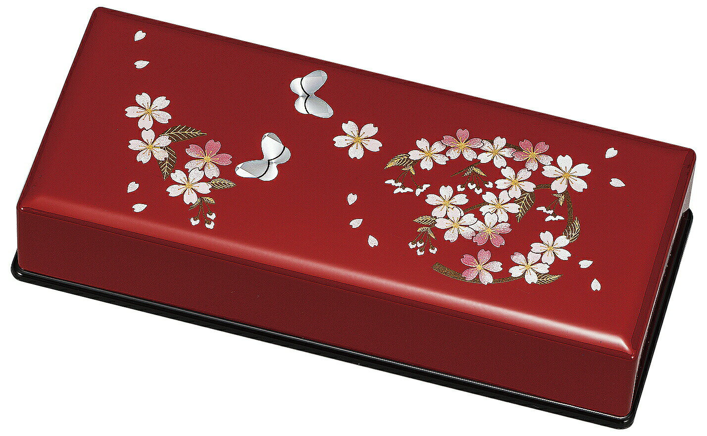 【ブラックフライデー本日P3倍+まとめ割15%OFF】山中漆器 さくら野 雅印鑑ケース 赤(退職祝 高級 工芸品 石川県 外国人 海外出張 お中元 土産 日本製...