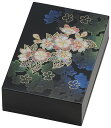 【本日ポイント3倍+まとめ割クーポン最大15%OFF】山中漆器 輝桜 名刺入(退職祝 高級 工芸品 石川県 外国人 お中元 お土産 日本製 ギフト 海外発送可 プレゼント 和雑貨 お祝 記念 誕生日 引き出物 景品)