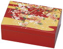 【本日 P2倍+まとめ割クーポン最大15%】山中漆器 プチアクセサリーBOX 雅桜(退職祝 高級 金沢箔 工芸品 石川県 外国人お土産 日本製 ギフト 海外発送可 プレゼント 和雑貨 お祝 記念 誕生日 引き出物 景品)