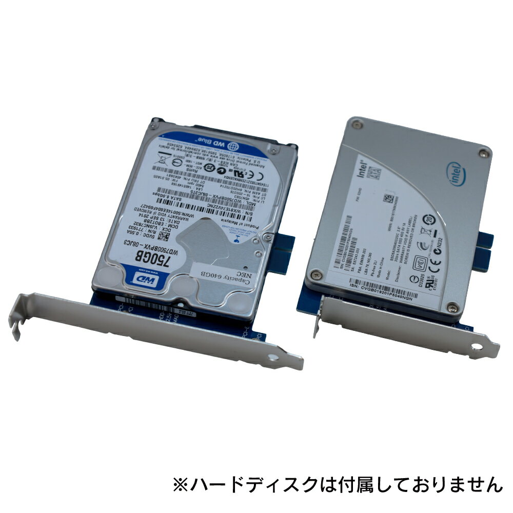 2.5������� SSD/HDD�ޥ��� �ϡ��ɥǥ����б��ޥ��� PCI / PCI�����ץ��ե����� ���եͥ��դ� 2.5����� SSD���� 2.5�����HDD���� SSD/128GB 256GB 512GB 1TB 2TB ���ղ�