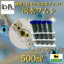 淡水ワムシ 500ml＆粉末クロレラ＆詳しい培養マニュアル付、めだか 金魚 針子稚魚に最適 ワムシ 生餌 和香 なごやか 和やか