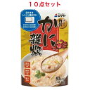 商品情報名称米飯類ぞうすい原材料名米（国内産）、鶏卵、ズワイガニフレーク、でん粉、カニミソエキス、カニエキス、しょうゆ、白菜エキス、食塩、たん白加水分解物、ネギエキス、しいたけエキス粉末、こんぶ粉末、調味料（アミノ酸等）、（原材料の一部に小麦、大豆、ゼラチンを含む）内容量250g賞味期限別途商品ラベルに記載保存方法直射日光を避け、常温で保存してください。販売者シマヤシマヤ ほんのり贅沢かに雑炊 250g ×10個 シマヤ ほんのり贅沢かに雑炊 商品紹介ズワイ蟹の身を使用し、野菜と一緒に炊き上げただし感のある味わい深い雑炊です。国内産のお米を使用しています。温めてもそのままでも、1人分からお手軽にお楽しみいただけます。袋のまま電子レンジで温めてお召し上がりいただけるレンジアップ商品です。一食分250g入りで、93kcalです。 2