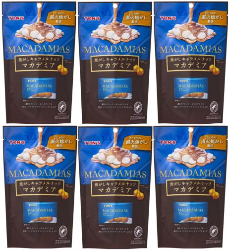 東洋ナッツ 焦がしキャラメルナッツ マカデミア 50g×6袋