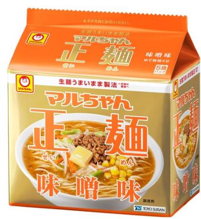 訳ありマルちゃん正麺 味噌味 5食入×5個（賞味期限2025年6月8日）のサムネイル