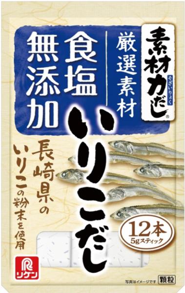 リケン 素材力だし いりこだし お徳用 60g（5g×12本）×6袋