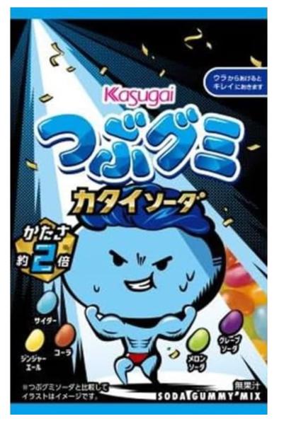春日井製菓 つぶグミ カタイソーダ 70g×6袋(4)