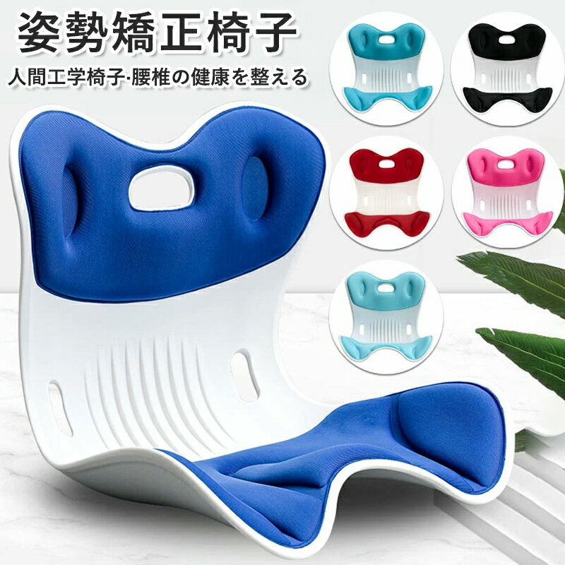★期間限定!4560円→3360円★姿勢矯正 椅子 座るだけ腰が痛くならないクッション オフィスチェア/床/椅子用クッション 骨盤サポートチェア 腰痛 軽量 お持ち運びやすい 120kgまで対応 メモリー綿 お尻にやさしい椎間板ヘルニア予防 腰痛改善グッズ 猫背 肩凝対策 美尻