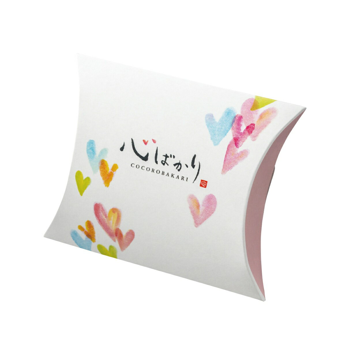 【ロゴ入れ無料】100個 縦11.7cm×横14.2cm×マチ3.5cm 小箱 ミニクイック ピロー(差込有)小箱 ピローボックス イベント 贈り物 ハート...