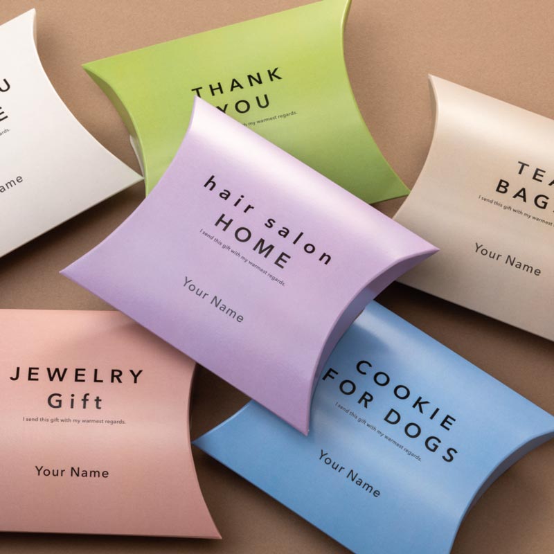 【タイトル変更・無料】100個入 縦11.7cm×横14.2cm×マチ3.5cm 小箱 文言を自由に入れ替え可能! イベントに最適