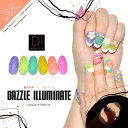 カラージェル 蓄光＆フラッシュグリッターの『DAZZLE ILLUMINATE』DIシリーズ ジェルネイル セレクトカラージェル | カラー ポリッシュ ネイルジェル アートジェル ジェルネイル用品 爪 カラージェルネイル ジェルネイルアート ネイル工房 にわちゃん