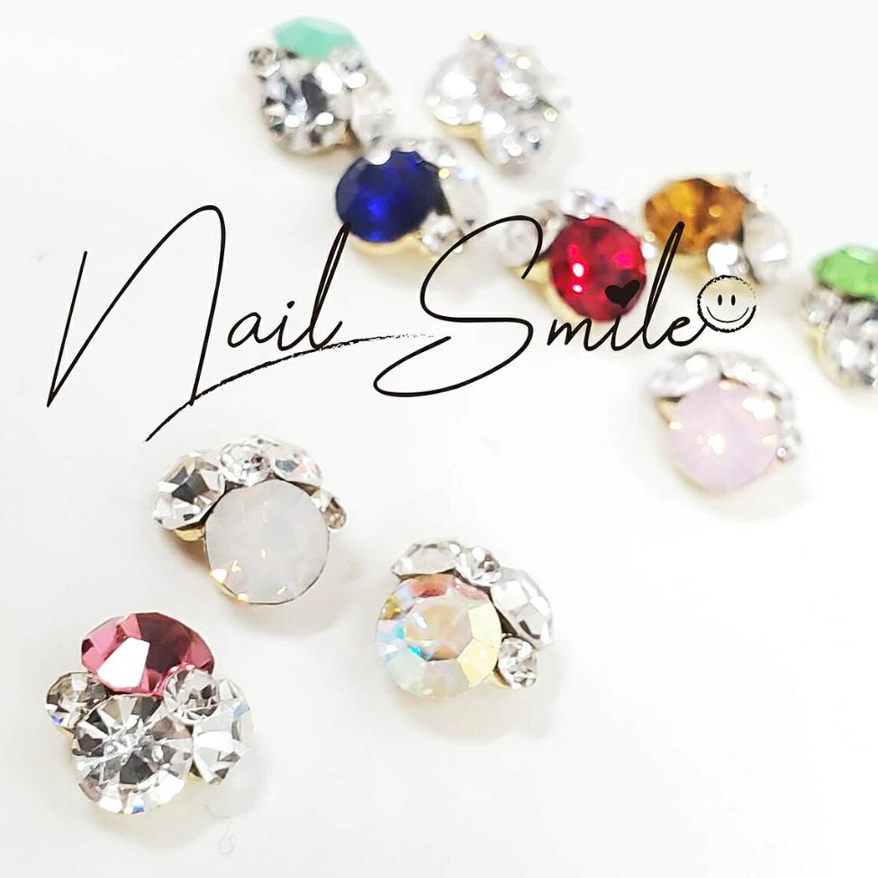 【ドームジュエリーパーツ】( S6 M4p ) ネイルパーツ ネイルグッズ ネイル用品 ネイル ネイルアート ス..