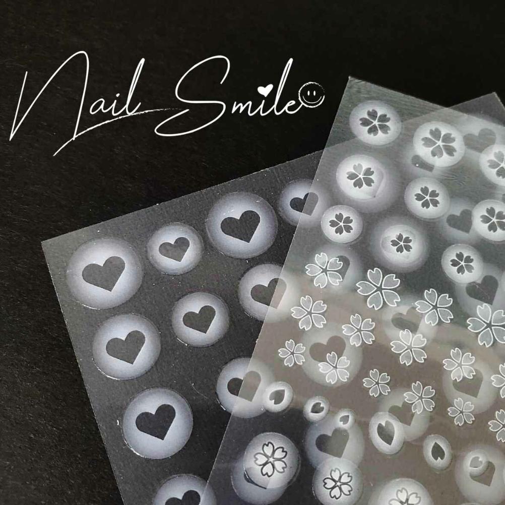 【ステンシルシール チークシール ハート 桜 クロスハッチ グラデーション】ネイルパーツ ネイルグッズ ネイル用品 ネイル ネイルアート シール さくら ジェルネイル セルフネイル チークネイル 韓国ネイル ワンホンネイル フレンチ 人気 おすすめ 可愛い かわいい