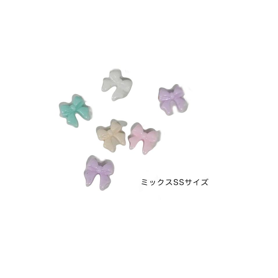 【6個入 樹脂リボンパーツ 長 12色】ネイルパーツ ネイルグッズ ネイル用品 ネイル ネイルアート ネイルデコパーツ ジェルネイル 用 ネイルアクセサリー ハンドメイド レジン 樹脂 3D 立体 パーツ リボン 人気 おすすめ 可愛い くすみカラー マット シンプル nailan-10000172 ネイルチップ専門店 AN サンプル画像3