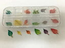 ネイルパーツ カラーリーフ 12種セット ジェルネイル カラージェル ネイル ハンドメイド レジン ハンドメイド ネイルアート