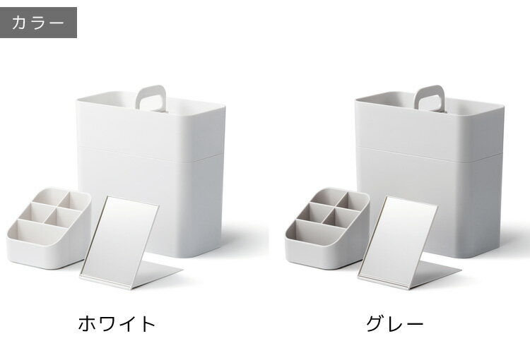 持ち運びができるメイクボックス Cosmetic Caddy コスメティックキャディ ライクイット likeーit（LKIT）【ポイント2倍】【0521】【送料無料】【SIB】【ASU】【海外×】 2