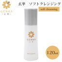 玄華 ソフトクレンジング 120ml GENKA ソフト クレンジング ローション クレンジングローション げんか 玄米 オーガニック 乾燥 小じわ 肌荒れ 肌トラブル エイジングケア 国産 【ポイント3倍】【0722】【DM】【海外×】
