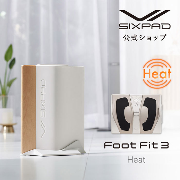 楽天ネイルコレクション【MTG正規販売店】シックスパッド フットフィット3 ヒート SIXPAD Foot Fit 3 Heat EMS MTG 足裏 加山雄三 ふくらはぎ 健康器具 トレーニング 筋トレ 専用アプリ （MTG）【送料無料 代引不可】【SIB】【ASU】【海外×】