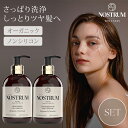 【500円OFFクーポン】2点セット ノストラム シャンプー コンディショナー NOSTRUM デイリー B&C 300ml+300ml ベルガモット&カレンデュラ オーガニック ノンシリコン 乾燥 保湿 頭皮 地肌 敏感肌 クレンジング ツヤ髪 しっとり 艶 洗浄力【送料無料】【DM】【ST】【海外×】
