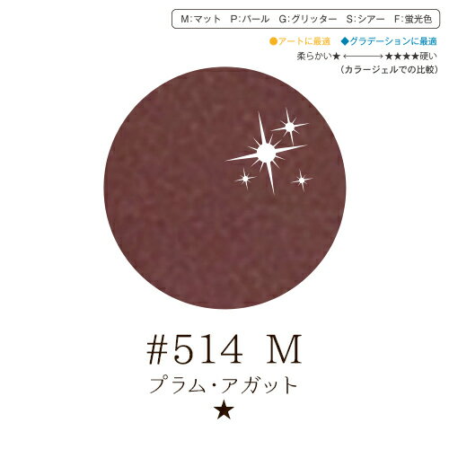 リーフジェル プレミアム・カラージェル　4g　#514