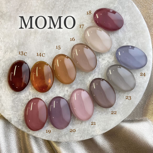 カラージェル ジェルネイル カラー カラージェルネイル MOMO by nail for all 3g 13-24 《10個までメール便でも可》