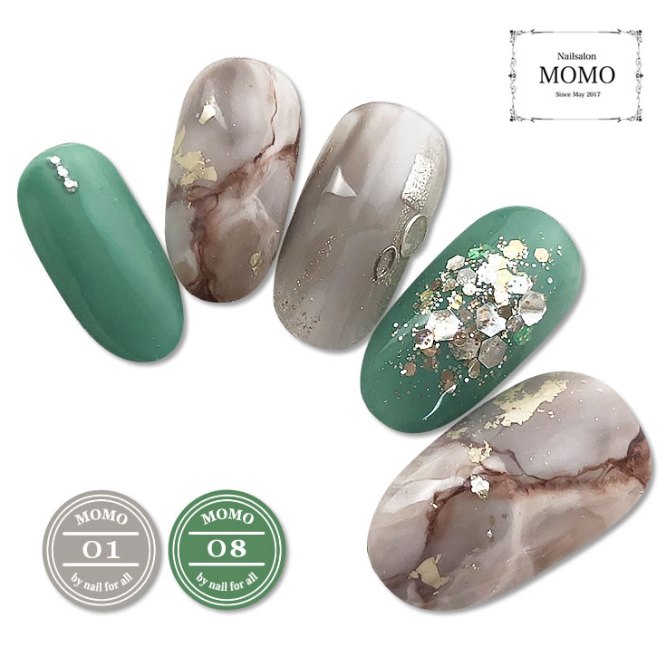 カラージェルMOMObynailforall3g12色セット01-12