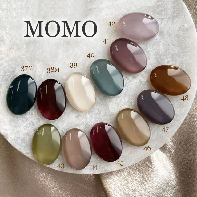 ■ ジェルネイル カラー カラージェル MOMO by nail for all 3g 37-48 《10個までメール便でも可》