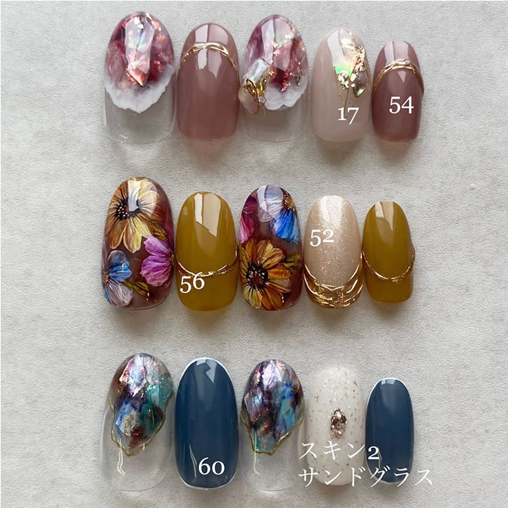 カラージェル MOMO by nail for all 3g 12色セット 49-60