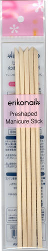 ◇◆大人気!erikonailマニキュアスティック◆◇エリコネイルプロ使用☆ウッドスティック5本☆持ってると便利なネイル用品セルフケア セルフネイル ネイルアー...