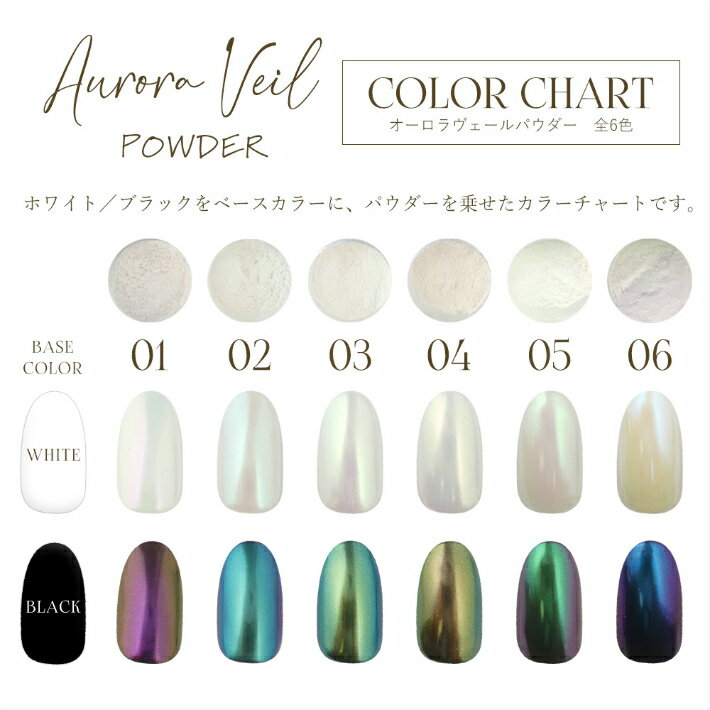 ��������ѥ��������ߥ顼�ѥ�������������ѥ��������ͥ����Aurora Veil Powder ���������������ѥ���������6�������ѥ��å��դ�