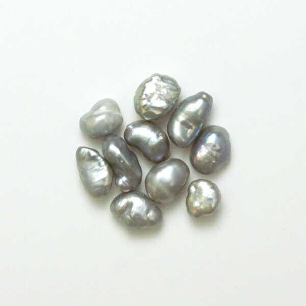 【限定特別価格!!!】ネイルパフェ アクセサリーパール グレー