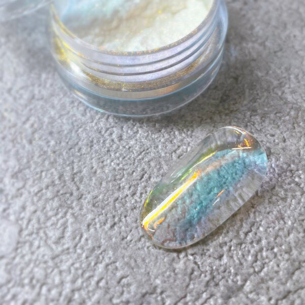 ネイルパフェ しゃぼんパウダー SP1ブルーオレンジ