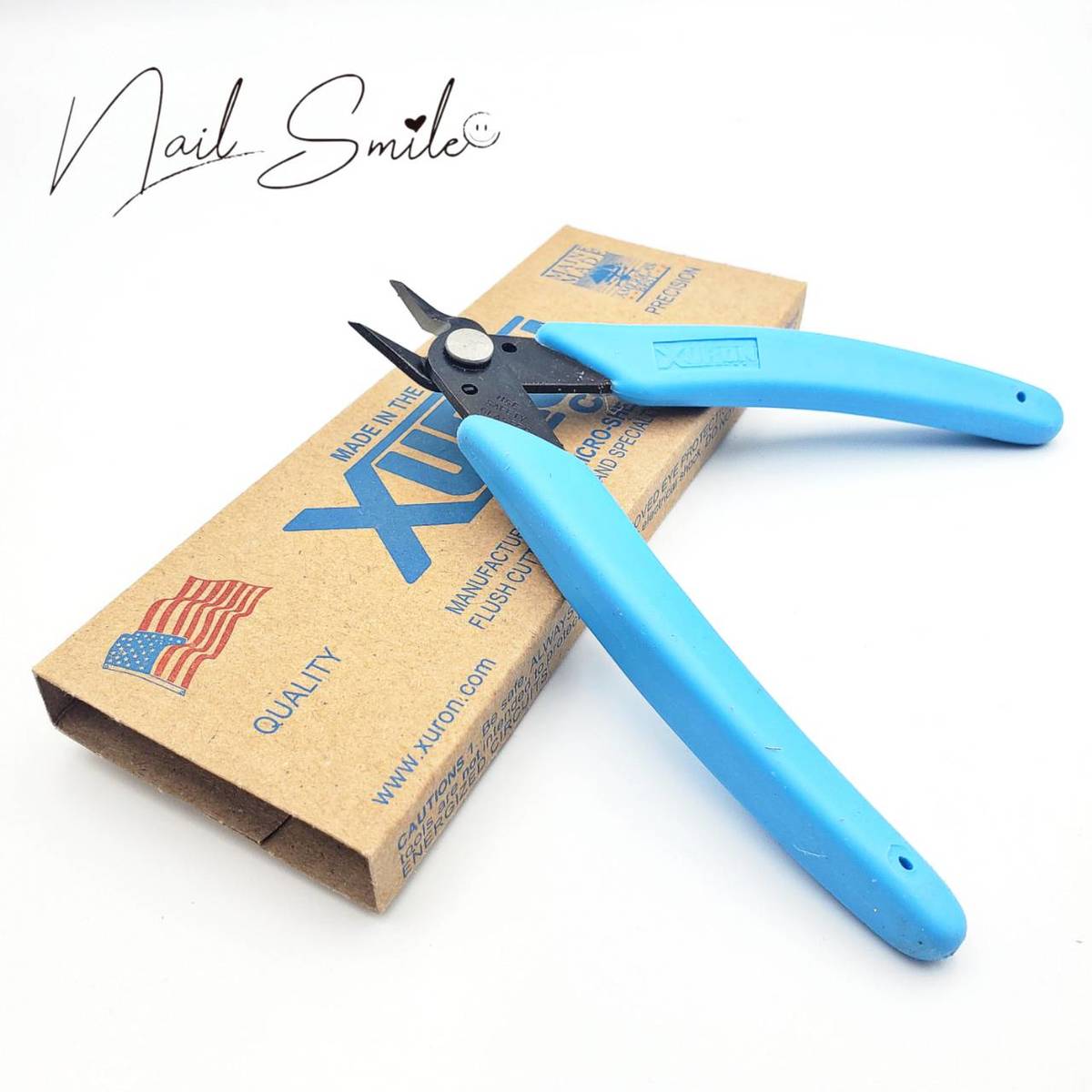 【ネイルオフ用ニッパー/ブルー】