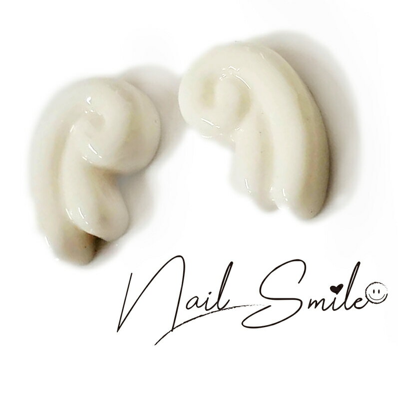 【M 天使の羽パーツ エンジェル】ネイルパーツ ネイルグッズ ネイル用品 ネイル ネイルアート ジェルネイル 樹脂パーツ プラパーツ デコ レジン ハンドメイド...