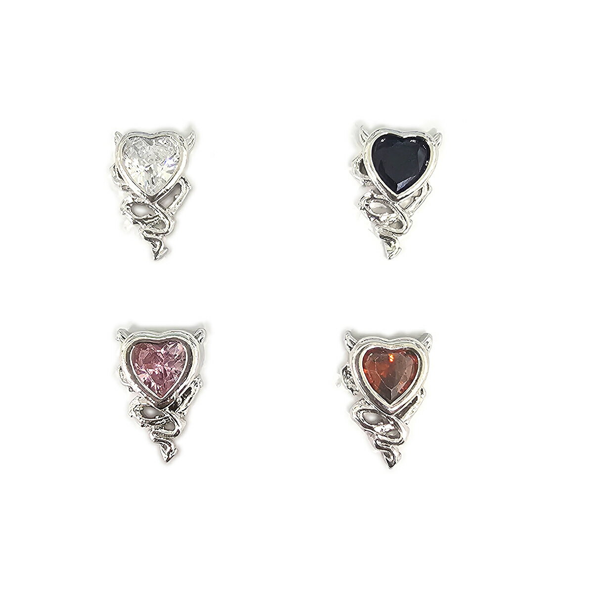 【デビルハートパーツ】ネイルパーツ ネイルグッズ ネイル用品 ネイル ネイルアー...