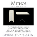 ネイルチップ ネイル検定 MITHOS スマートチップ ナチュラル 120p