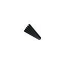 エメリーボード ネイルファイル フラワリー ブラックエメリー 180/180G 5本入