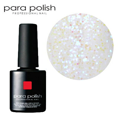 ジェルネイル カラージェル パラポリッシュ カラージェル【トップ機能なし】 N007 スパークルクリア