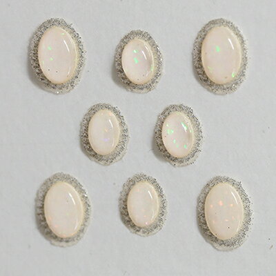 【取寄】ネイルパーツ ストーンピカエース 184W シャインオパール 蓄光 ルミグロウW オレンジR