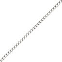 ネイルパーツ チェーン Bonnail ボンネイル チェーン フラットカットS シルバー(4)