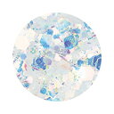 【5/1限定 ポイント5倍】ネイルアート グリッター ラメホロ ホロ ageha(アゲハ)ホロ&フレーク オーロラホロMIX(H−1) 0.2g