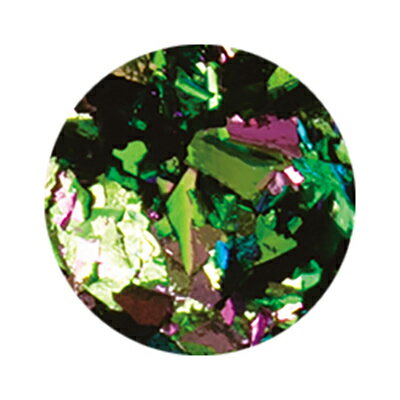 ネイルアート 箔 メタリック 箔 ageha（アゲハ）メタルフレーク ライトピンク＆グリーン　MF02