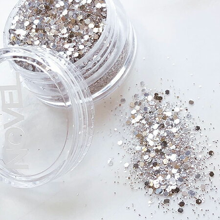 �Υ����� ���ꥸ�ʥ륰��å��� �����ѥ󥷥�С� ��ᥰ��å��� �Υ����� NOVEL Original glitater champagne silver 1.7g
