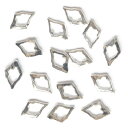【5/1限定 ポイント5倍】D.Nail スクエアフレーム シルバー 20P